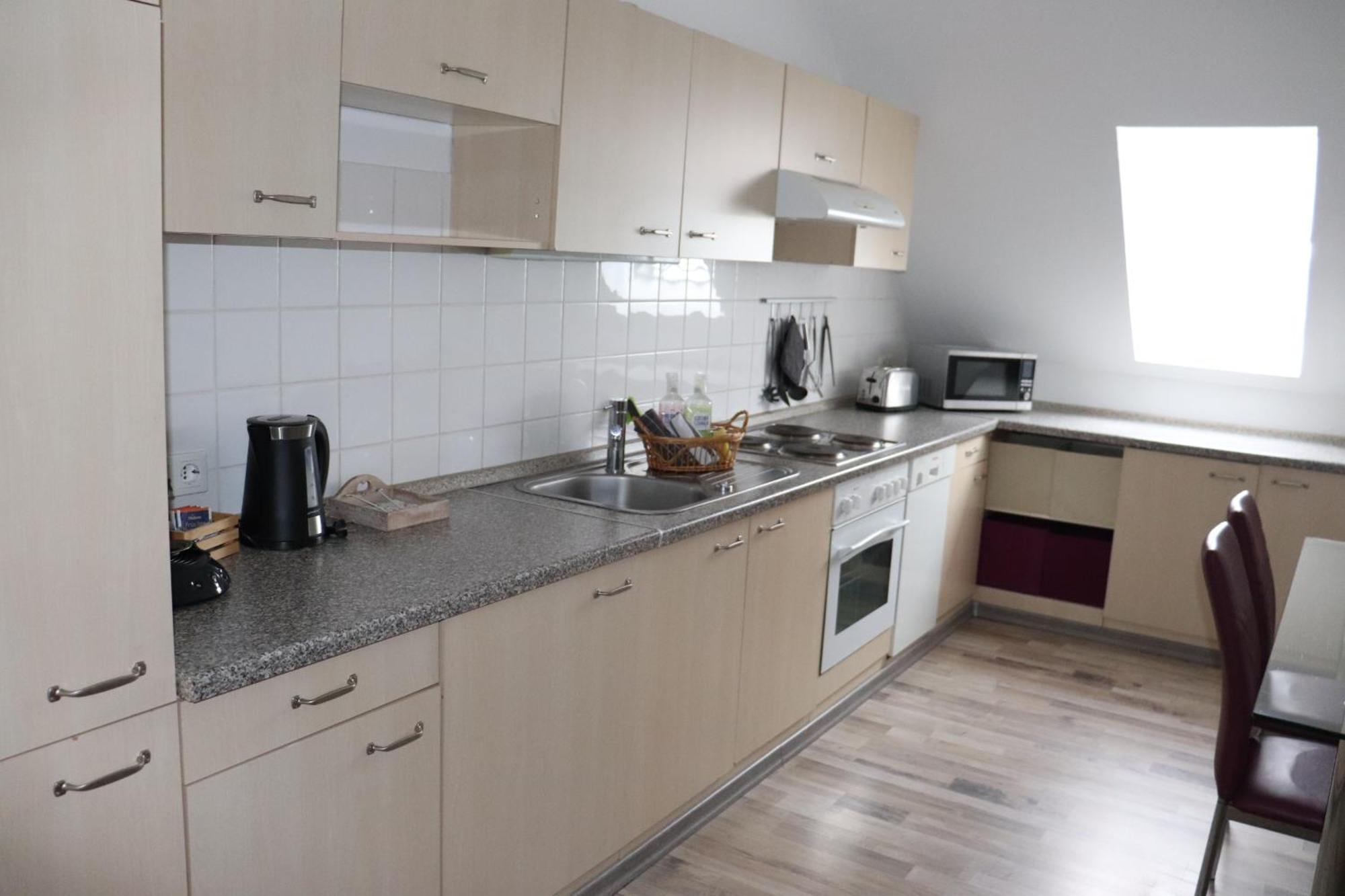 Pension Und Apartment Landhaus Fricke Calden Esterno foto